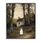 Stupell Industries Little Ghost in Cottage Forest Framed Giclee, design by Arlington Prints